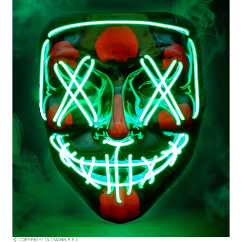 The Purge Masker Met Groen Licht