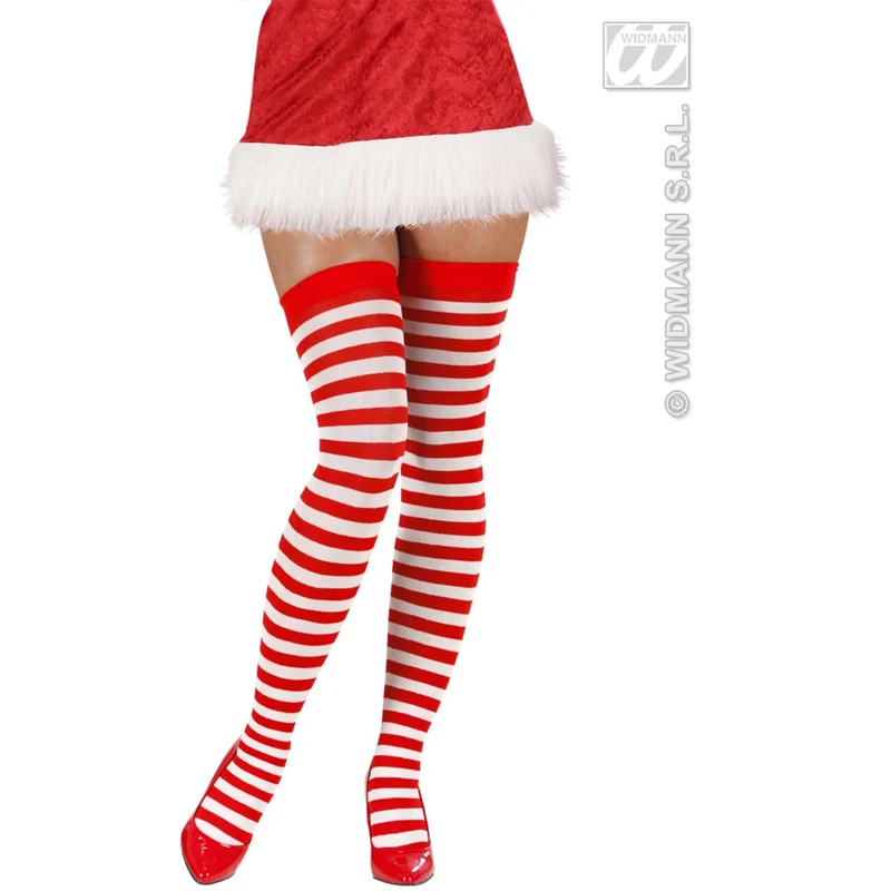 Kniekousen Rood / Wit 70den