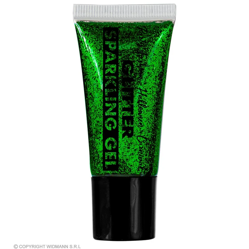Sparkling Make-Up Gel Glitters Groen, 25 Milliliter