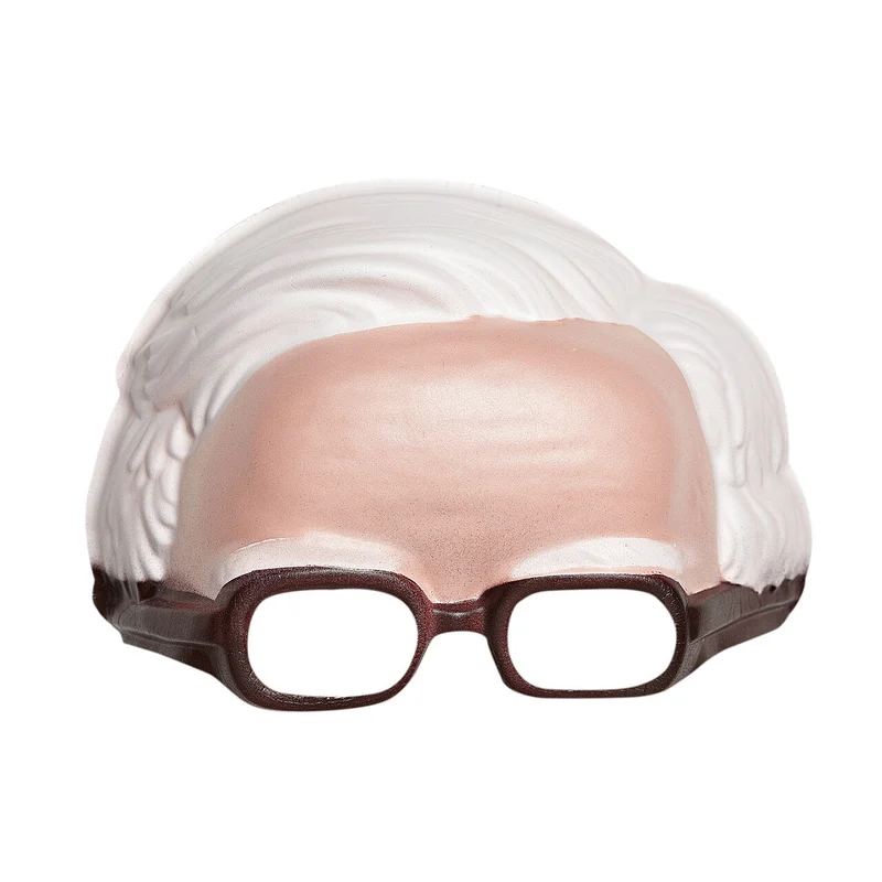 Masker Met Bril En Witte Haardos
