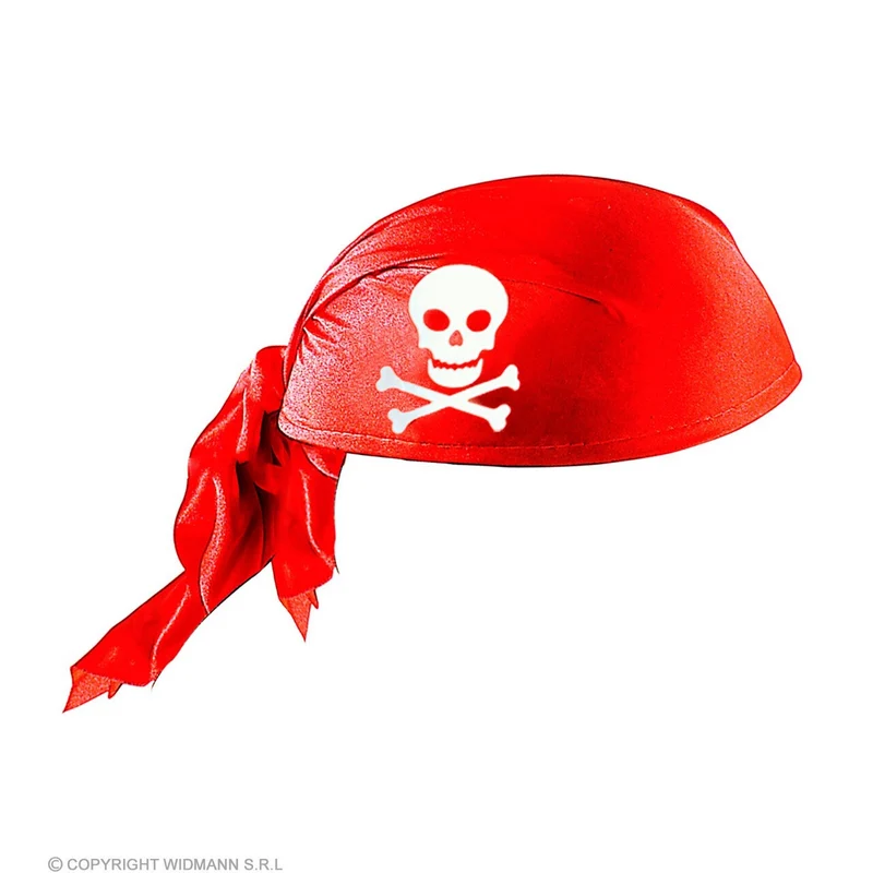 Piratenhoed Piratenkoning Henry, Vilt Rood