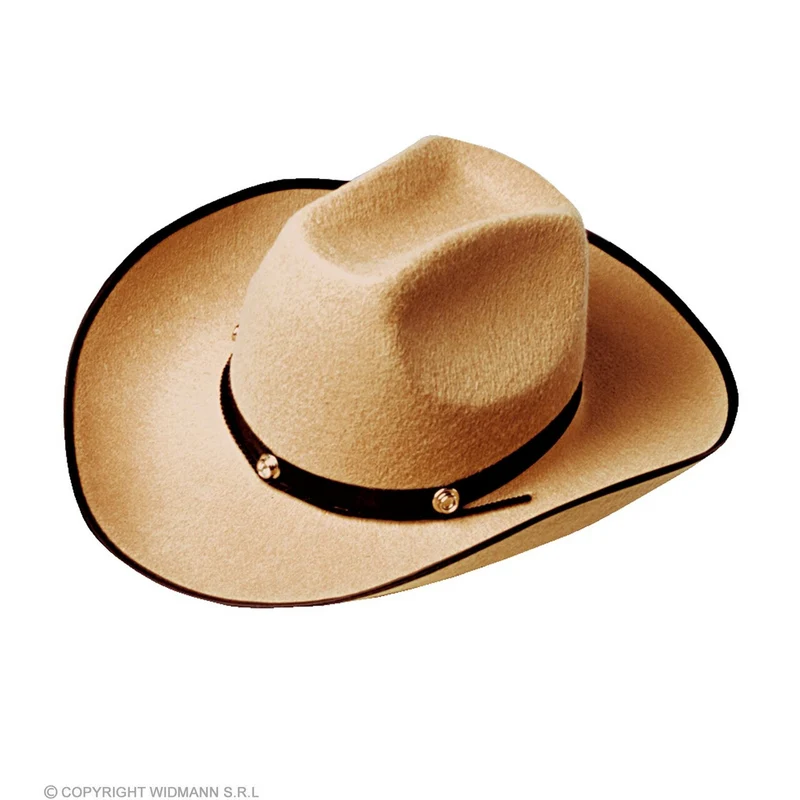 Cowboyhoed Billie Vilt Beige