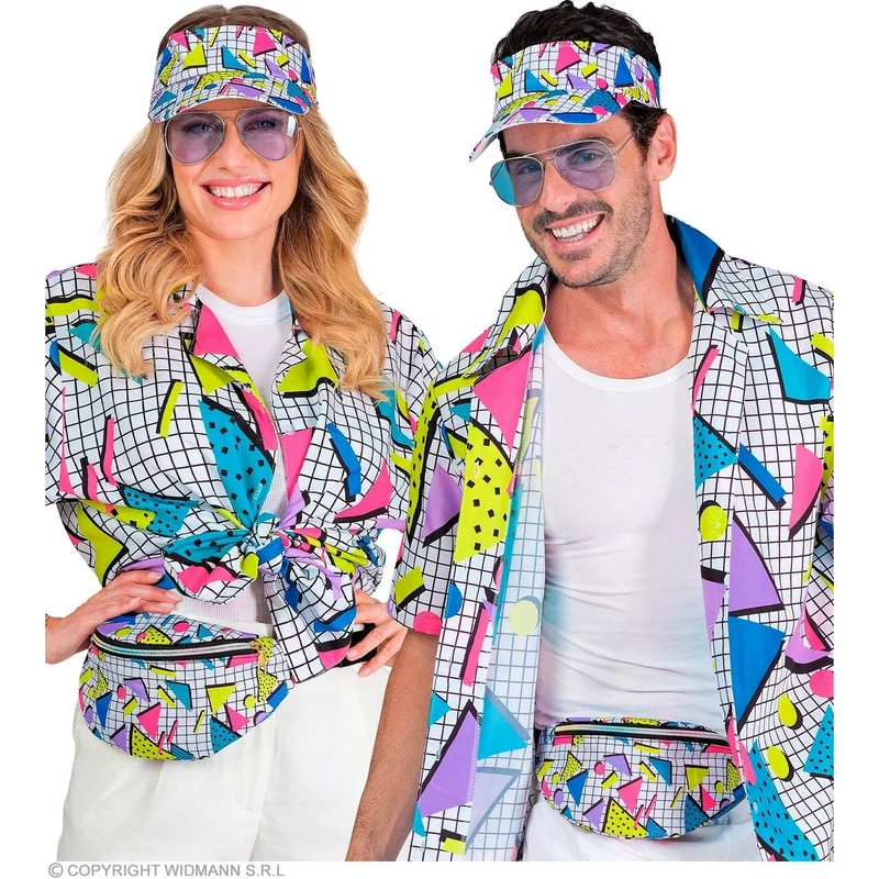 80s Zonneklep En Heuptasje Funky Fashion