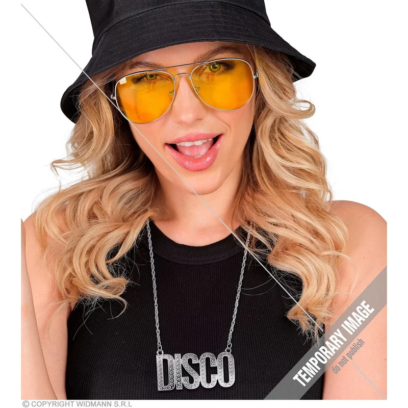 Ketting Disco Zilver 65 Cm