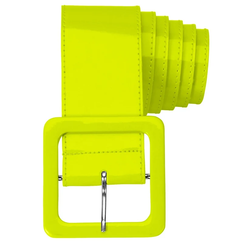 Neon Gele Riem Vinyl