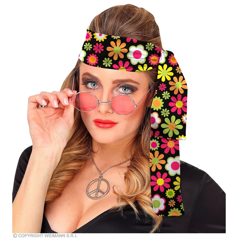 So 60s Hoofdband Bloemenfurie
