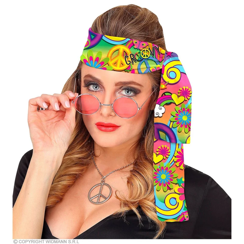 So 60s Hoofdband Hippie Power
