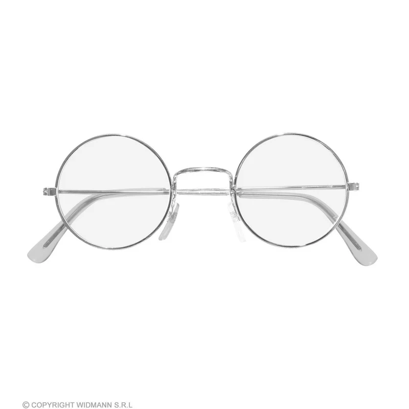 Iconische Ronde Zilveren Bril