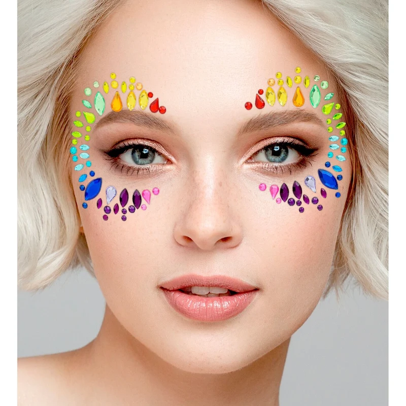 Gezicht Stickers Pride Queen