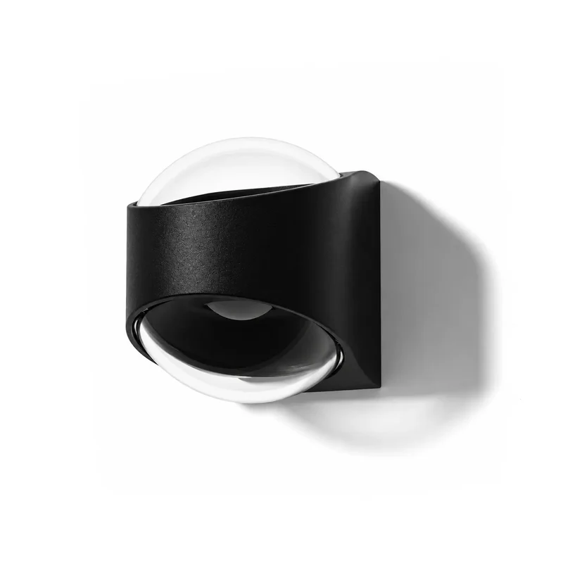 Artdelight buitenlamp London - 2 lichts - 11.5 x 12 cm - zwart