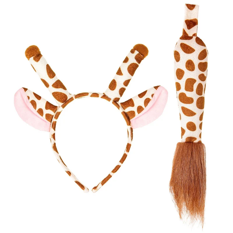 Horens Met Oren En Staart Giraffe
