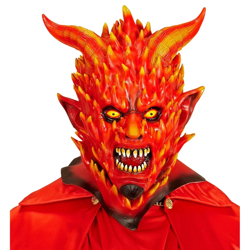 Masker Vlammende Pinefire Duivel
