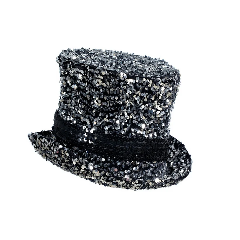 Glam Hoed Pailletten Showmaster