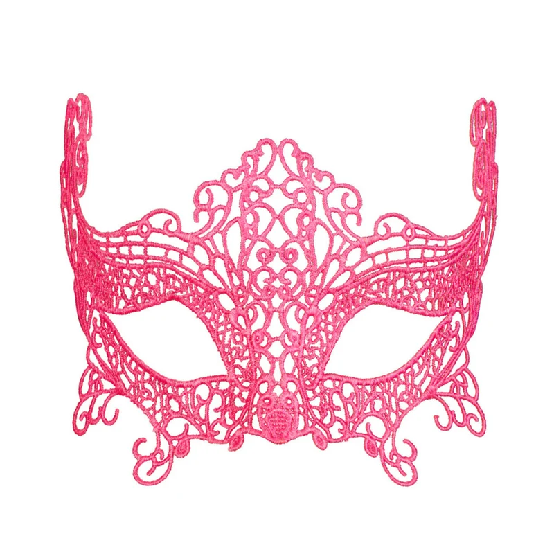 Venetia Neon Oogmasker, Kant Neon Roze