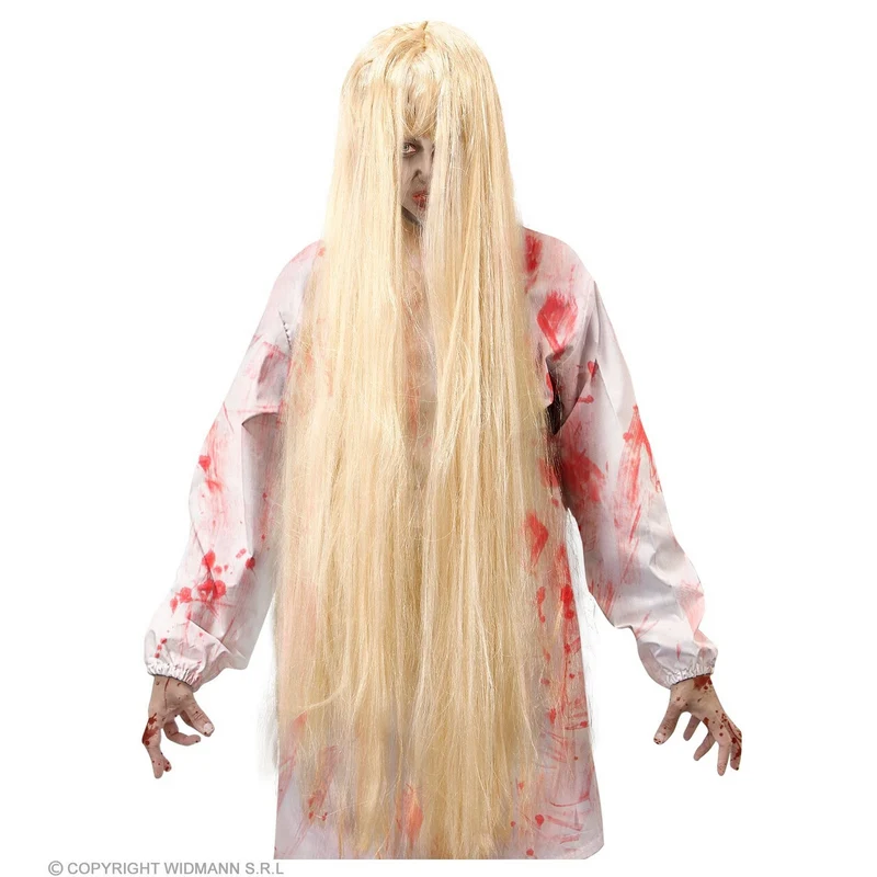 Horror Pruik Morgan 100cm Blond