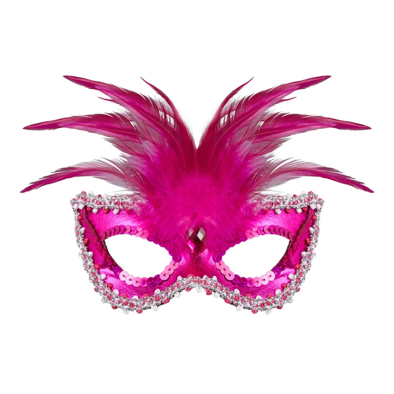 Koninklijk Oogmasker, Barones Metallic Roze