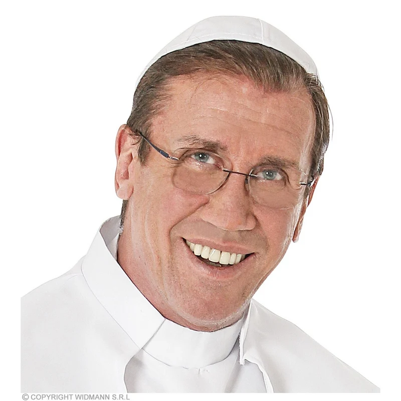 Priestermutsje Wit