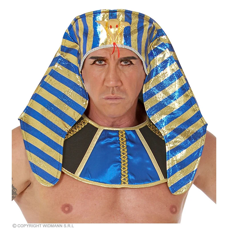 Grote Egyptische Machthebber Farao Hoofdbedekking