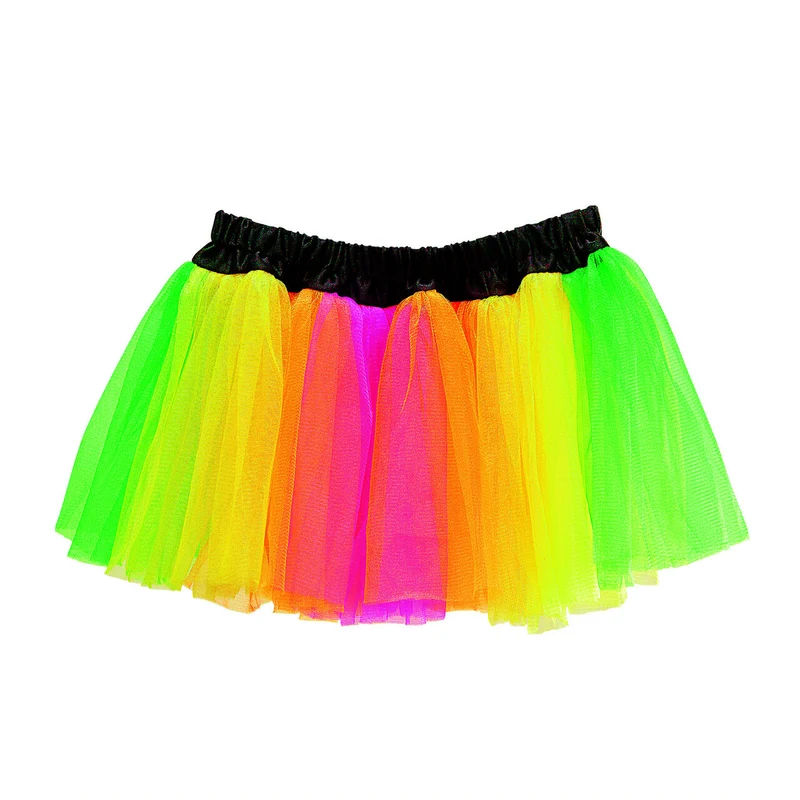 Rasta Tutu Meerkleurig Neon