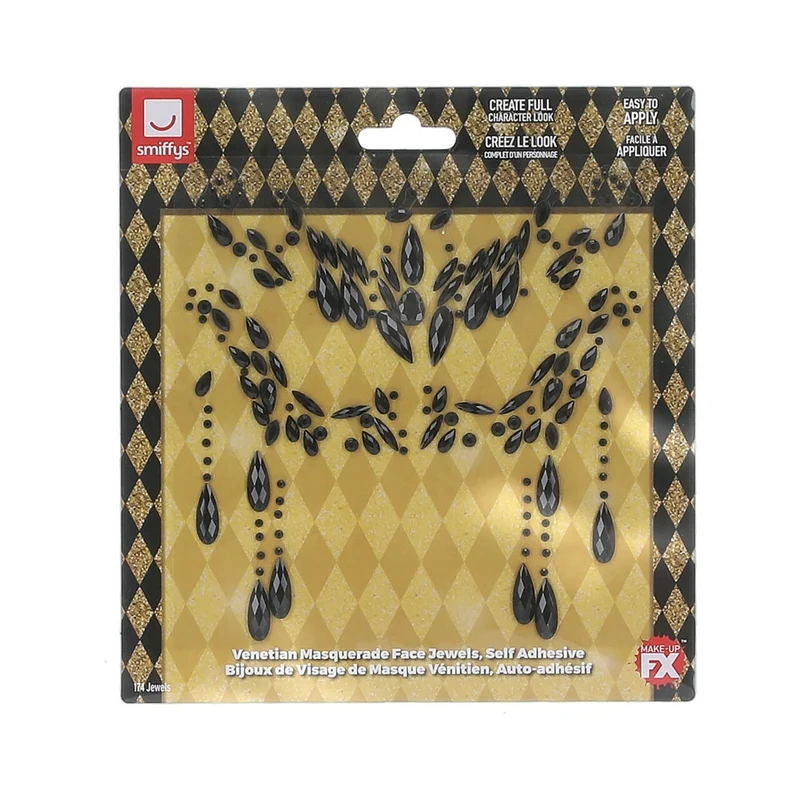 Gezichts Deco Stickers Gotisch