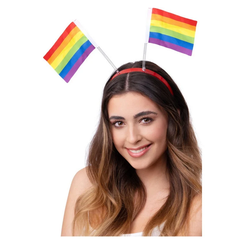 Pride Stripes Regenboog Bopper Haarband