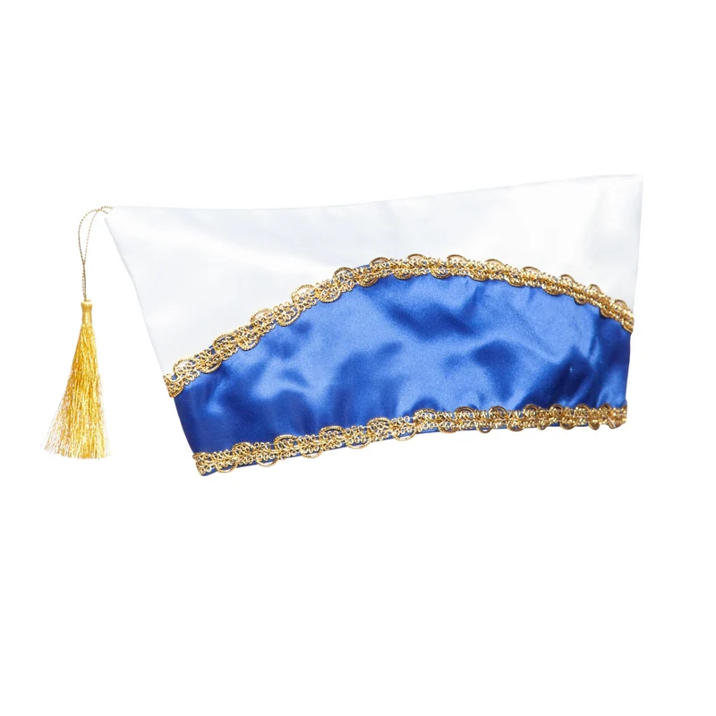 Prins Carnaval Muts Blauw Wit