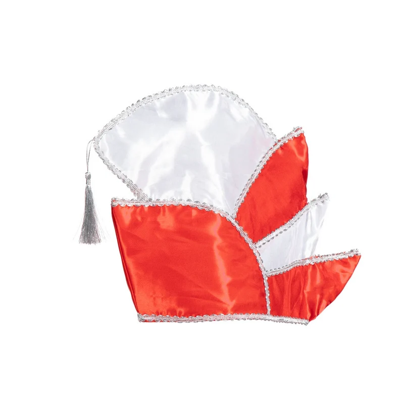 Prinsenmuts Carnaval Rood Wit