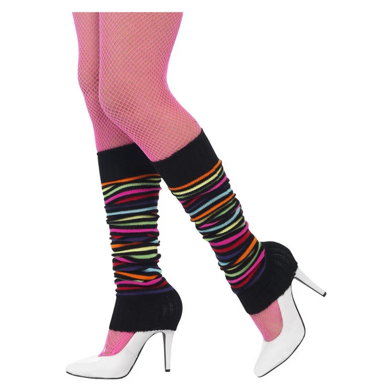 Felgekleurde Beenwarmers Jaren 80 Chainy