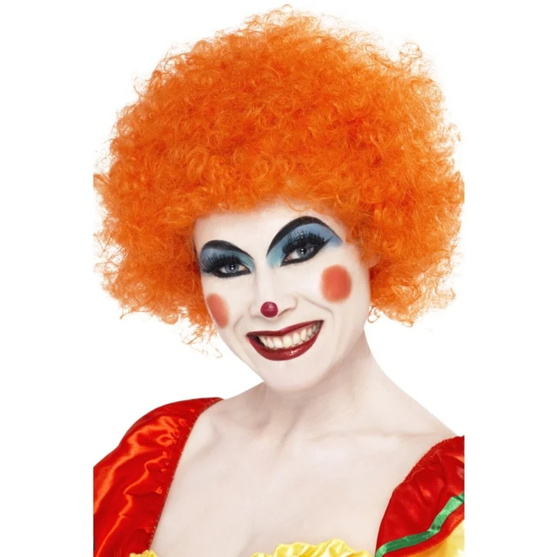 Knettergekke Clown Pruik