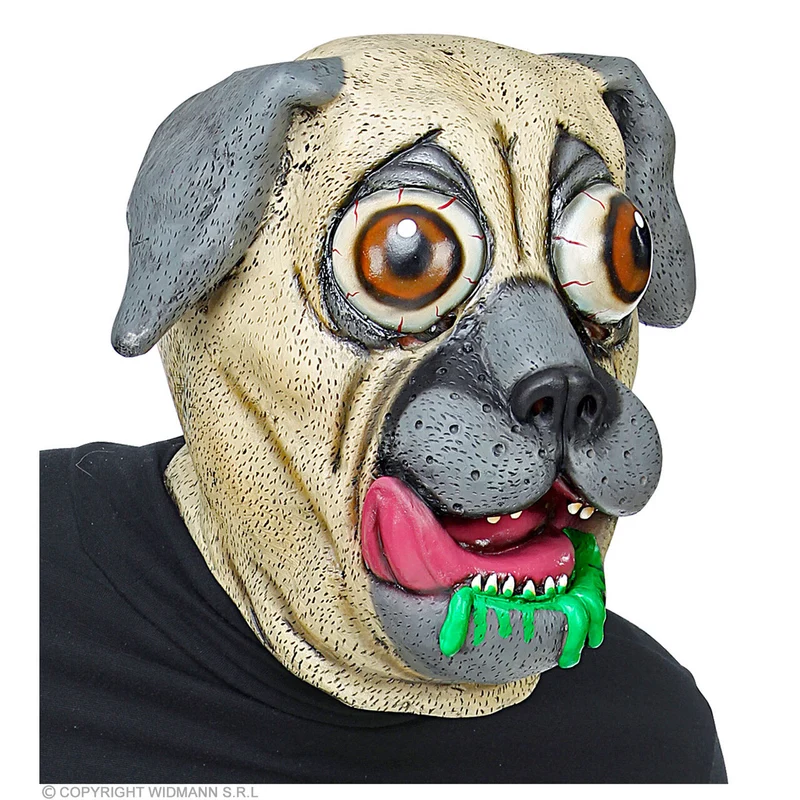 Kwijlende Bulldog Hond Masker