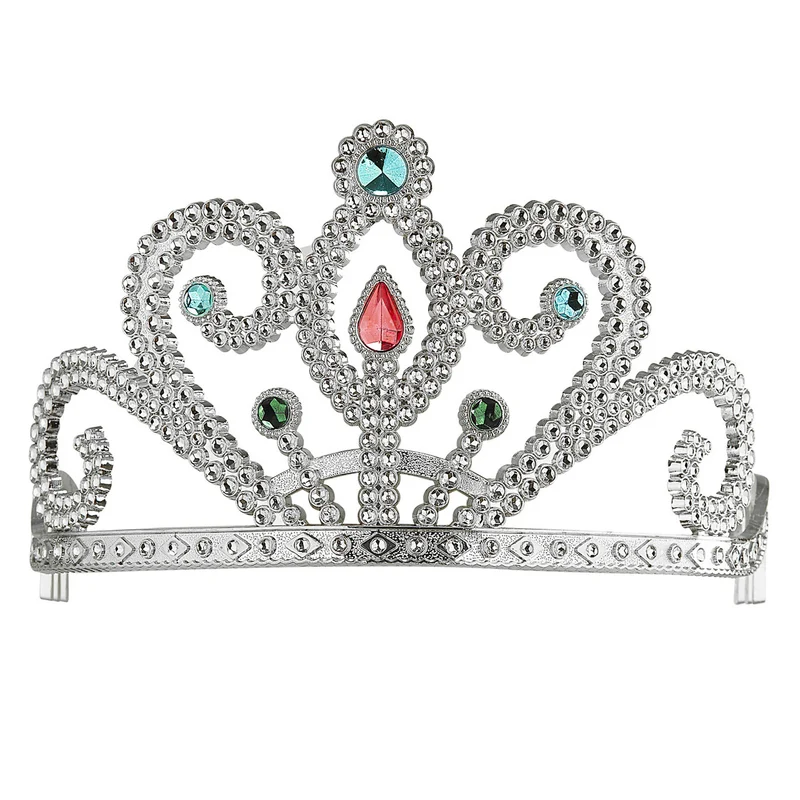 Koninklijke Prinsessenkroon Zilver Met Diamanten, Zilver
