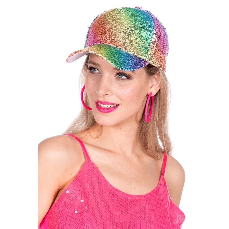 Baseball Pet Regenboog