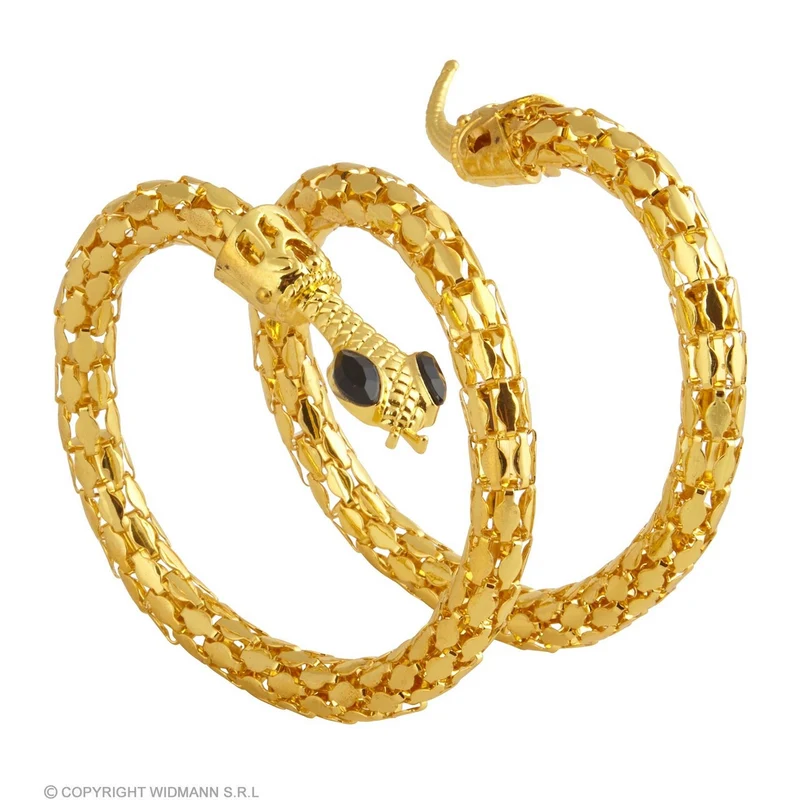 Gouden Slangen Armband Egyptische Schoonheid