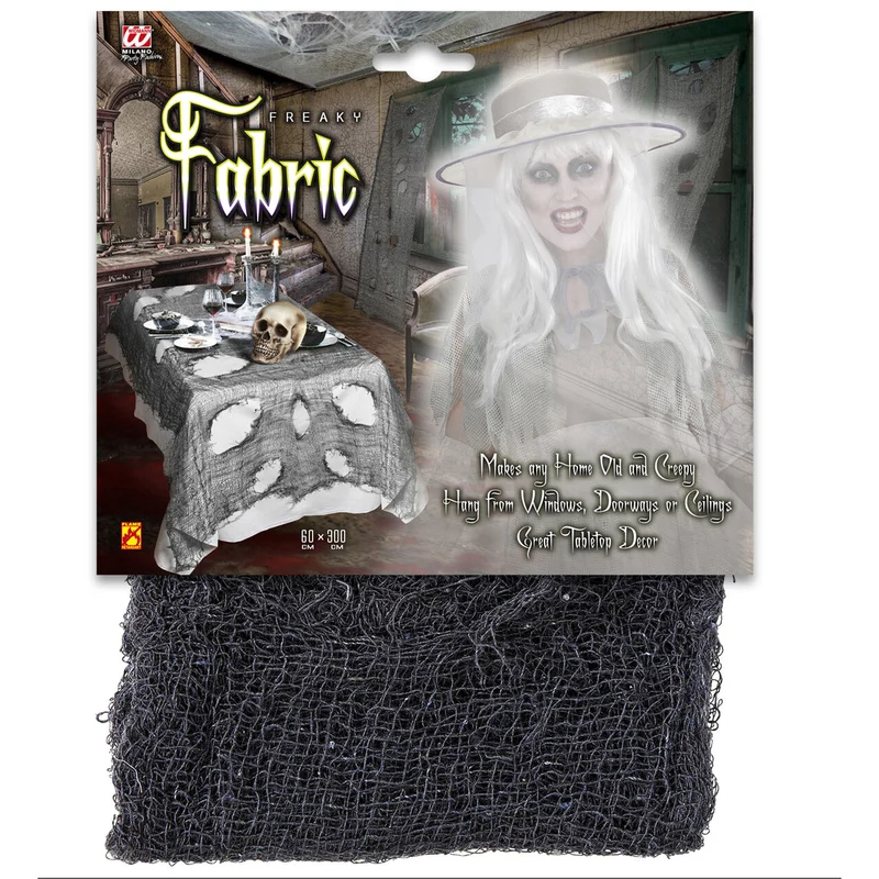 Tafellaken Halloween Stof 75 X 300 Centimeter Zwart