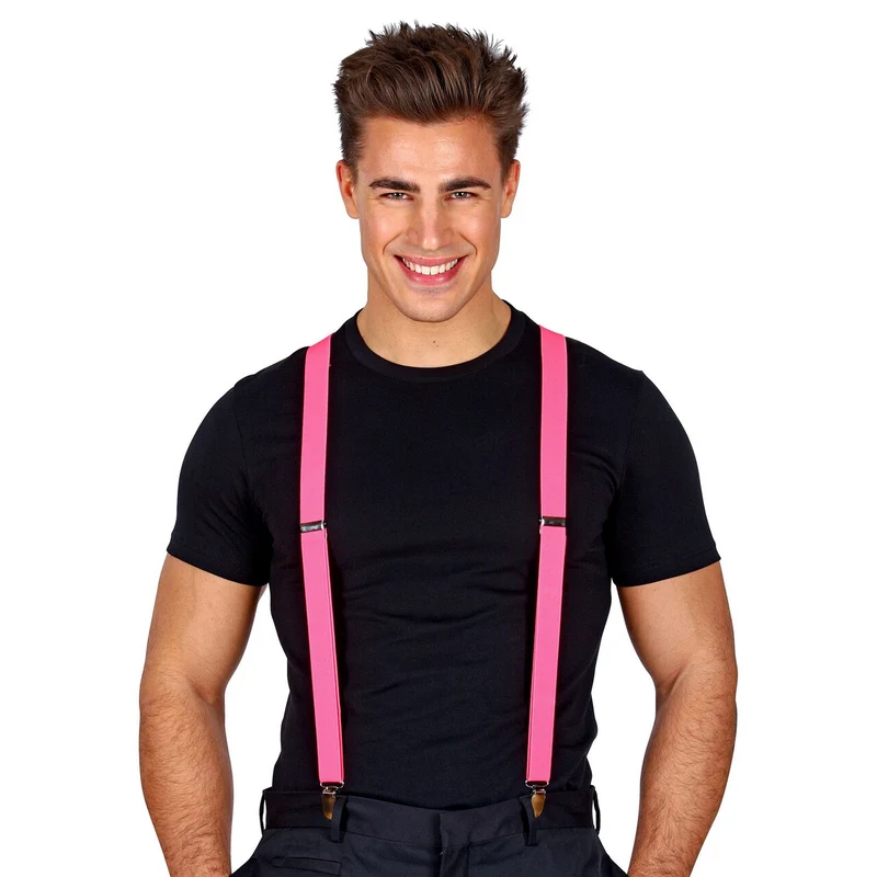 Bretels Neon Roze