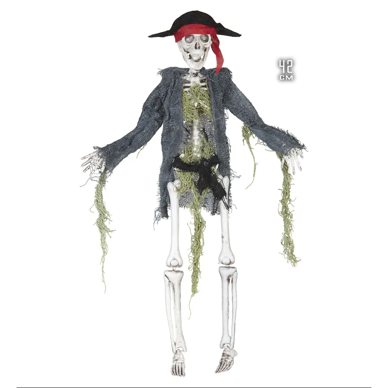 Halloween Deco Piraten Skelet 42 Centimeter