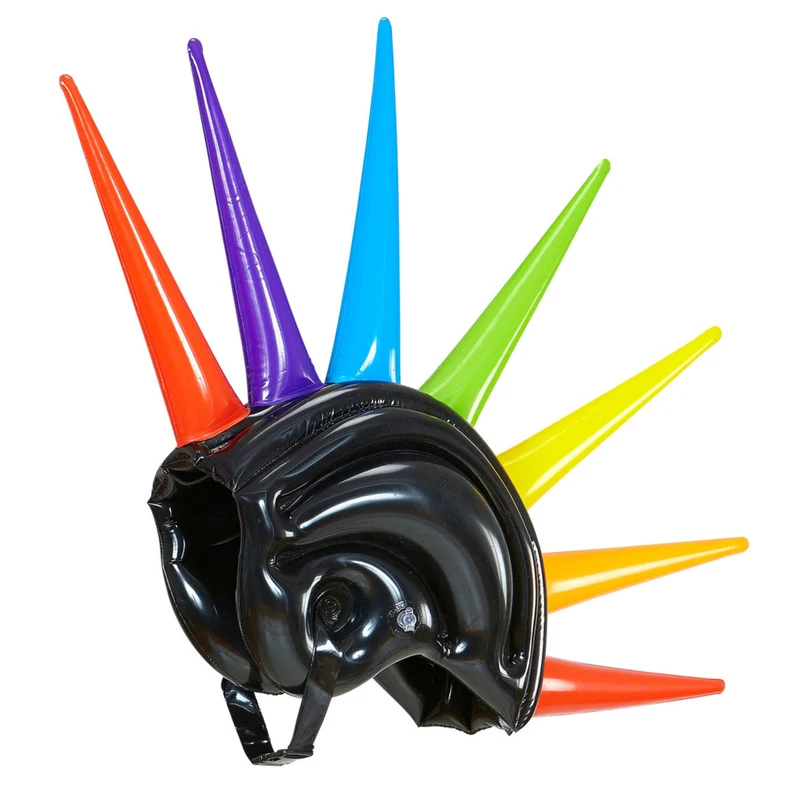 Fantasie Opblaasbare Meerkleurige Helm