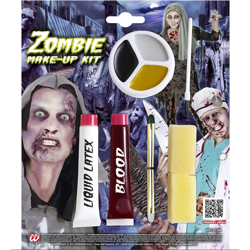 Doe Het Zelf Zombie Make-Up Kit