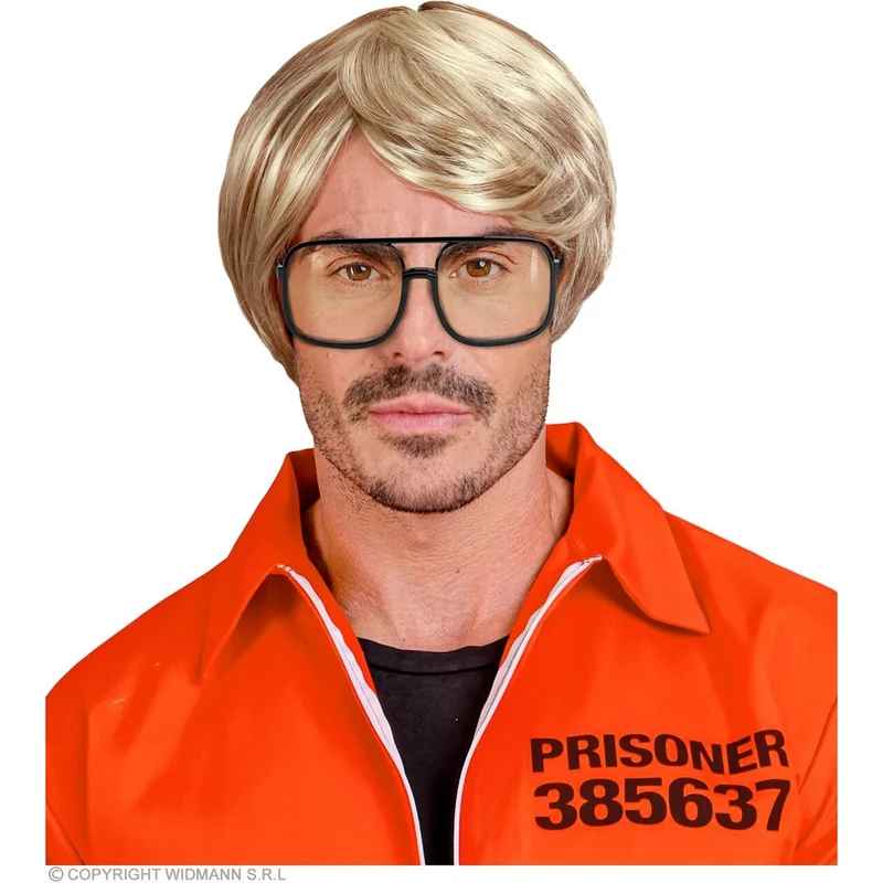 Karakter Pruik Serie Moordenaar Dahmer Blond