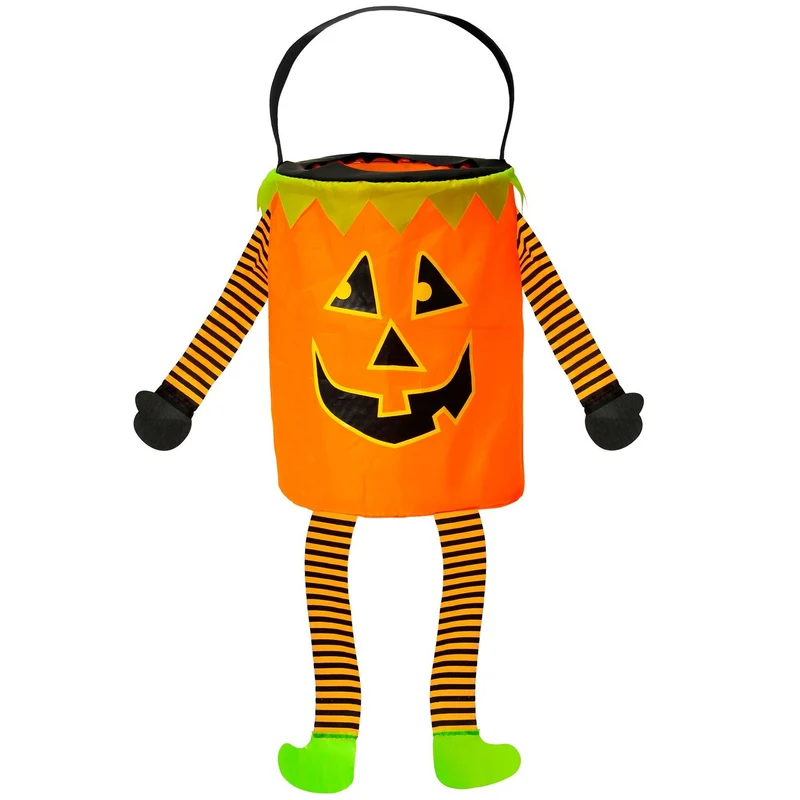 Trick Or Treat Tasje Pompoen Met Armen En Benen