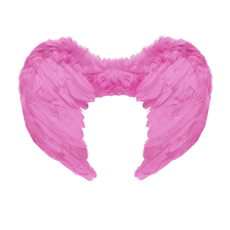 Engel Veren Vleugels 37x50 Centimeter, Roze