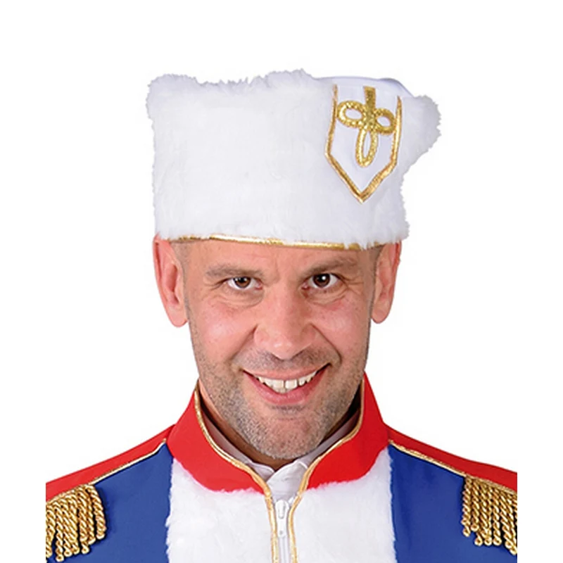 Witte Warme Russische Kozak Hoed