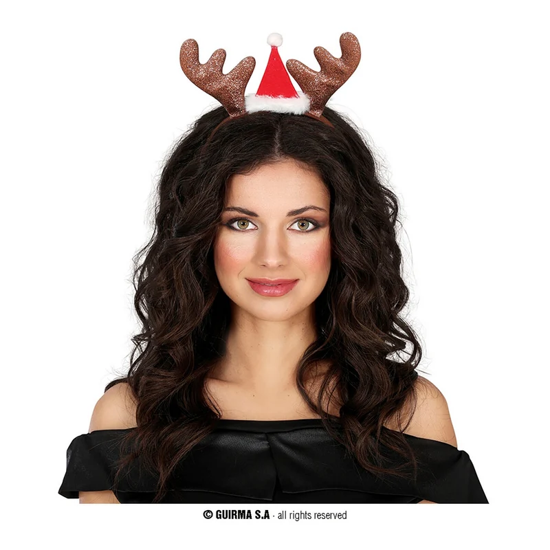 Haarband Met Kerst Gewei