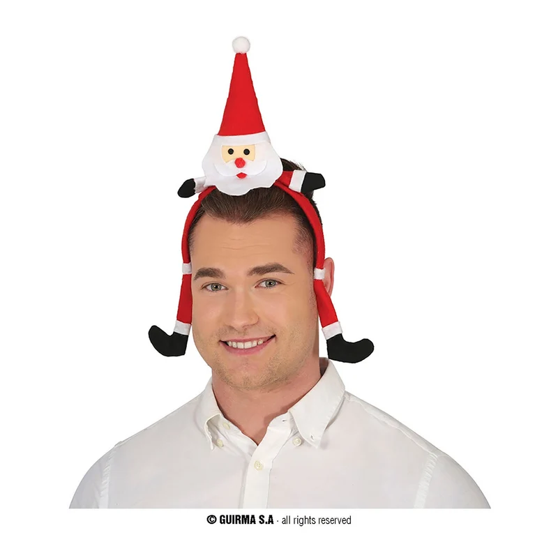 Hoofdband Naar Je Hoofd Gestegen Kerstman
