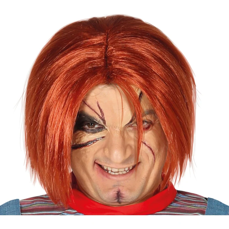 Halloween Killer Pop Chucky Pruik