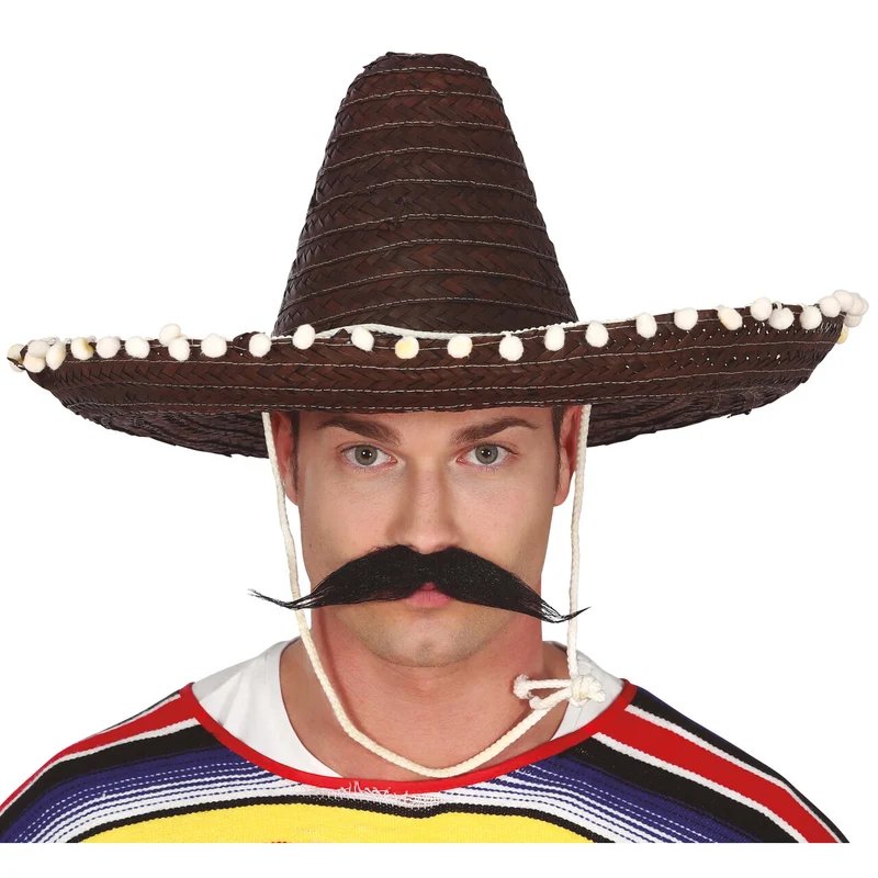 Sombrero Santiago Zwart 50 Cm