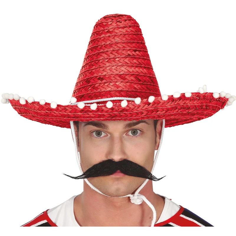 Ola Alejandro Rood Sombrero 45 Cm