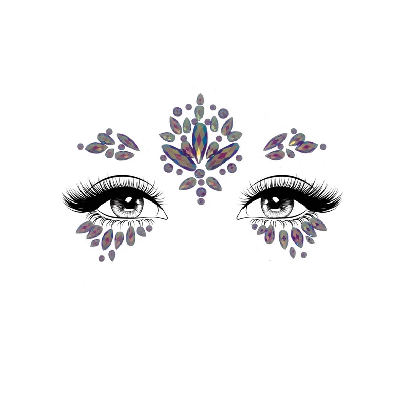 Princess Jewel Body Stickers