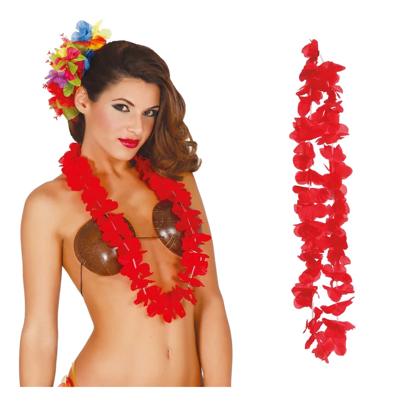 Aloha Hawaii Krans Rood