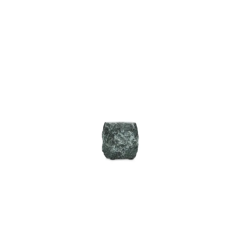 S|P Collection - Kandelaar 8x8xH8cm marmer groen Opus